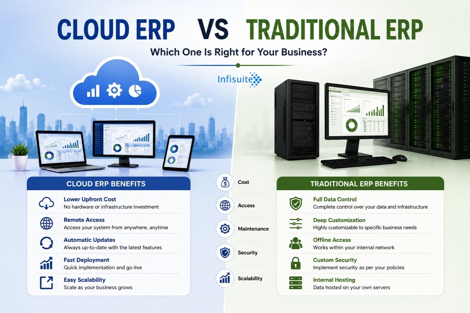 Cloud ERP vs Traditional ERP: Which One Is Right for Your Business?