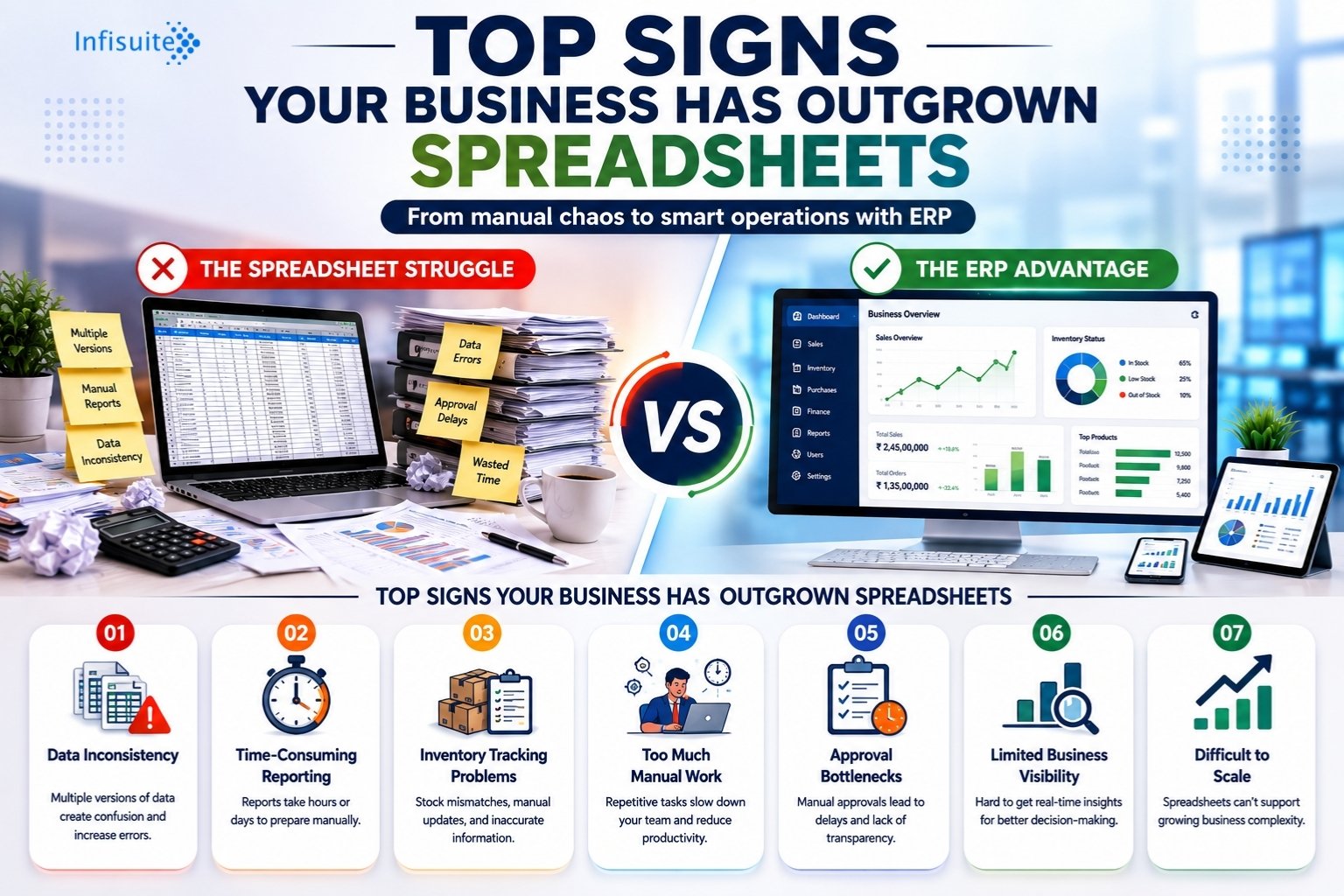 Top Signs Your Business Has Outgrown Spreadsheets